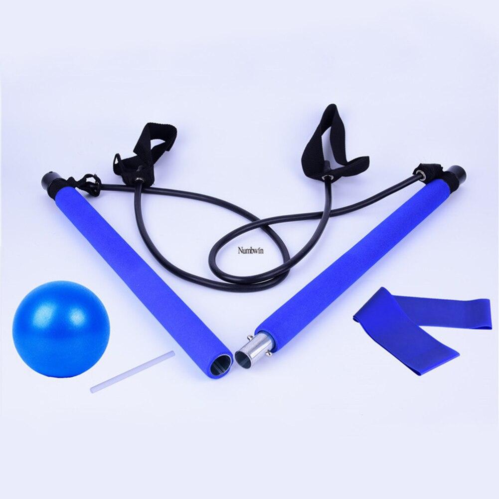 4x Fitness Equipment Set Workout Gym Band Pilates Balls Training Elastic for Easy Safety Working-out Ornaments