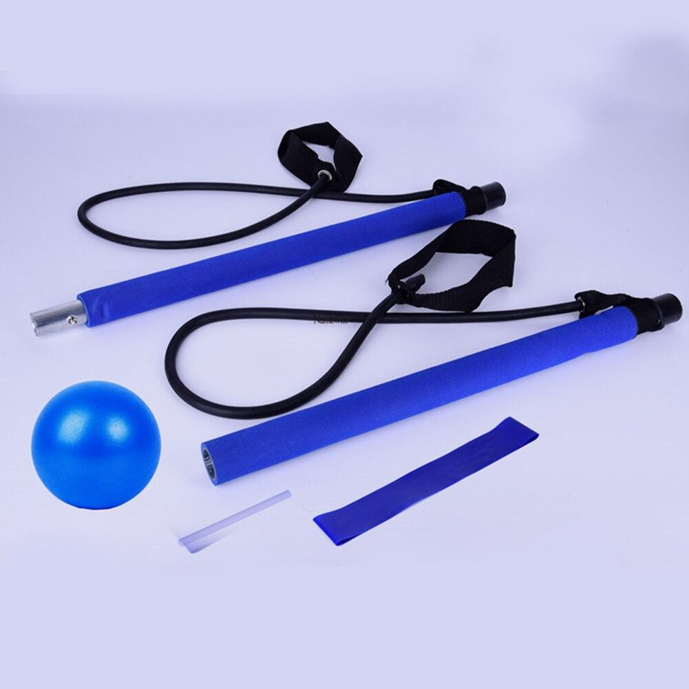 4x Fitness Equipment Set Workout Gym Band Pilates Balls Training Elastic for Easy Safety Working-out Ornaments