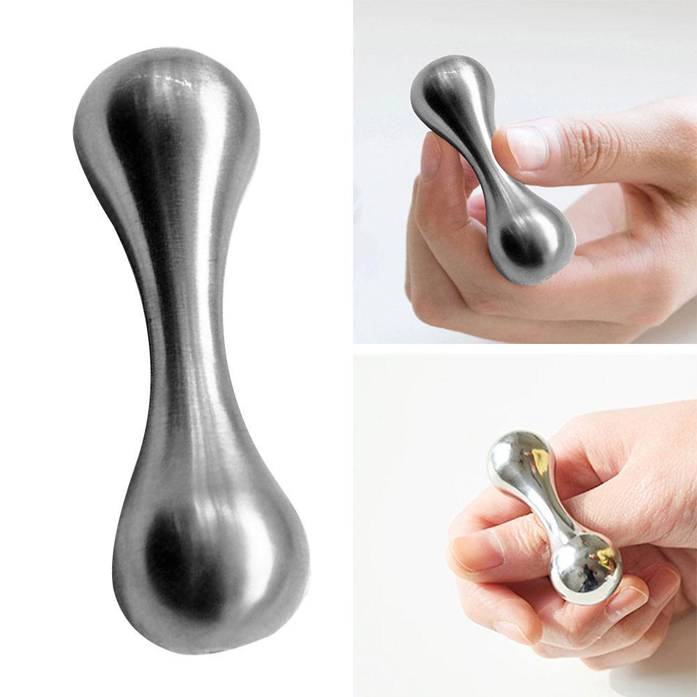 Alloy Bone No Fingertip Top Decompression  Alloy Decompression Toy Toy Zircon Bone Damascus Q7N0