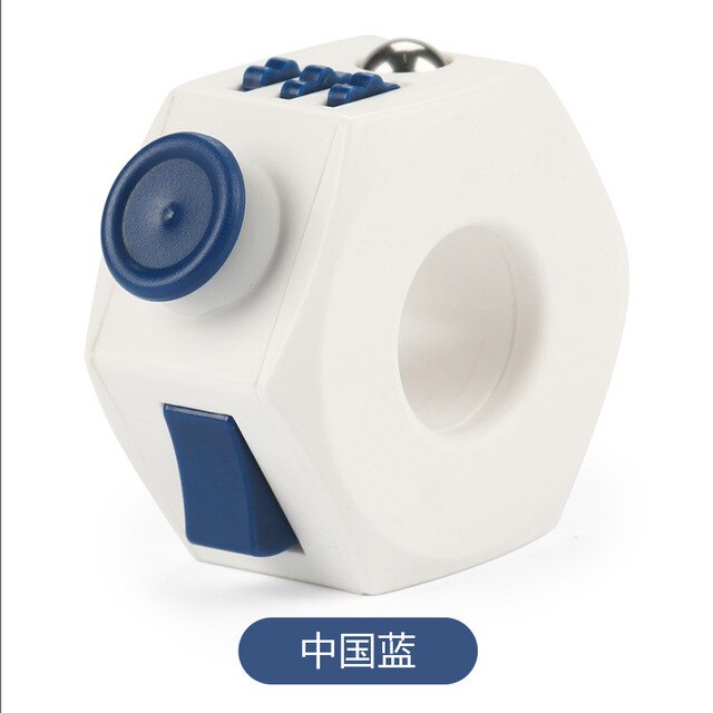 Anxiety Relief creative decompression toys wooden Color cubes Stress Relief cube Decompression toy Cube  Toy Anti Stress ring