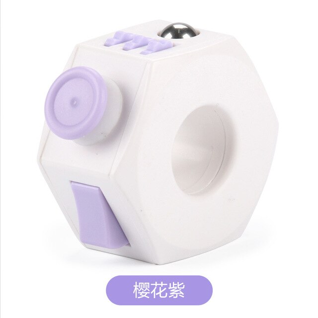 Anxiety Relief creative decompression toys wooden Color cubes Stress Relief cube Decompression toy Cube  Toy Anti Stress ring