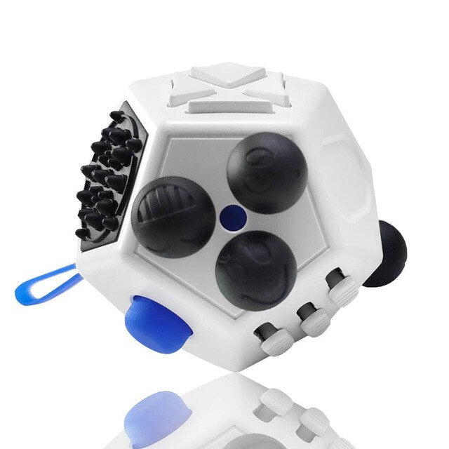 Anxiety Relief creative decompression toys wooden Color cubes Stress Relief cube Decompression toy Cube  Toy Anti Stress ring