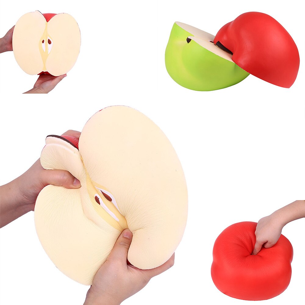 Fidget toys Red Giant Apple Scented Super Slow Rising Kids Toy Stress Reliever Toy 25cm vent toys funny Antistress Stress toys