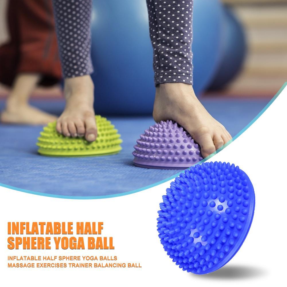 Hot Sale Yoga Balls Skillful Manufacture Inflatable Half Sphere Yoga Balls Trainer Balancing Gym Pilates Fitness Fitball