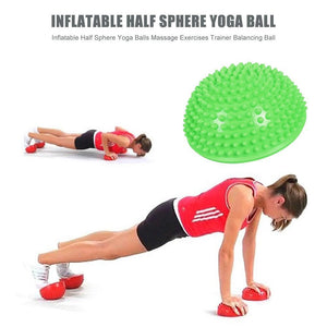 Hot Sale Yoga Balls Skillful Manufacture Inflatable Half Sphere Yoga Balls Trainer Balancing Gym Pilates Fitness Fitball