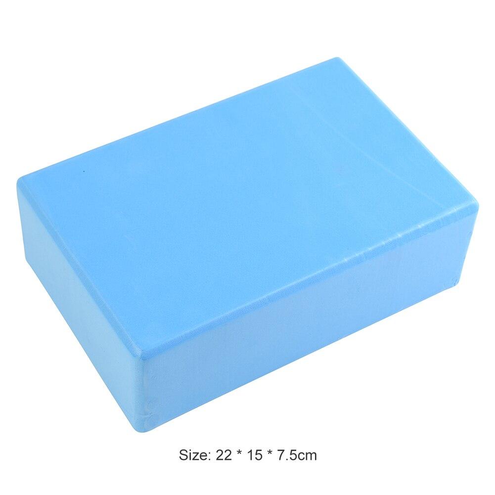 Lightweight EVA Foam Yoga Block Household Yoga Sporting Nontoxic Foam Yoga Brick Ornaments for Pilates Gym Fitness