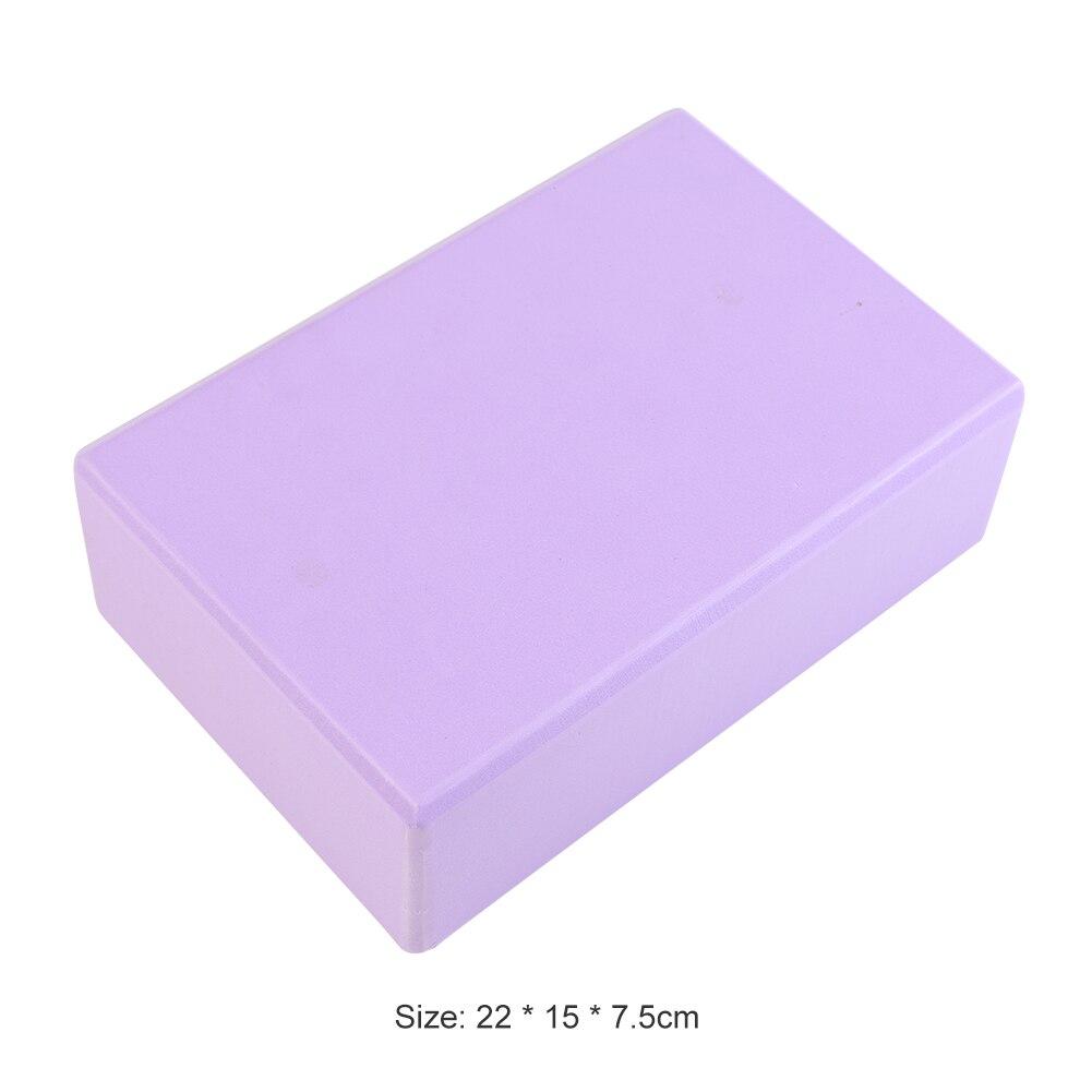 Lightweight EVA Foam Yoga Block Household Yoga Sporting Nontoxic Foam Yoga Brick Ornaments for Pilates Gym Fitness