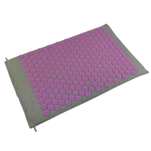 Massage Yoga Mat Acupressure Massager Cushion Stress Relieve Back Body Pain Spike Mat Acupuncture Massage Yoga Mat with Pillow