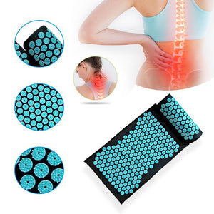 Massager Cushion Massage Yoga Mat Acupressure Relieve Stress Back Body Pain Spike Mat Acupuncture Mat