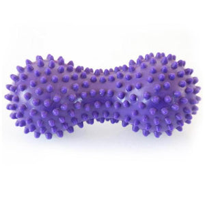 PVC Peanut Shape Massage Yoga Fitness Ball Stress Relax Body Spiky Massager