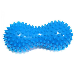 PVC Peanut Shape Massage Yoga Fitness Ball Stress Relax Body Spiky Massager