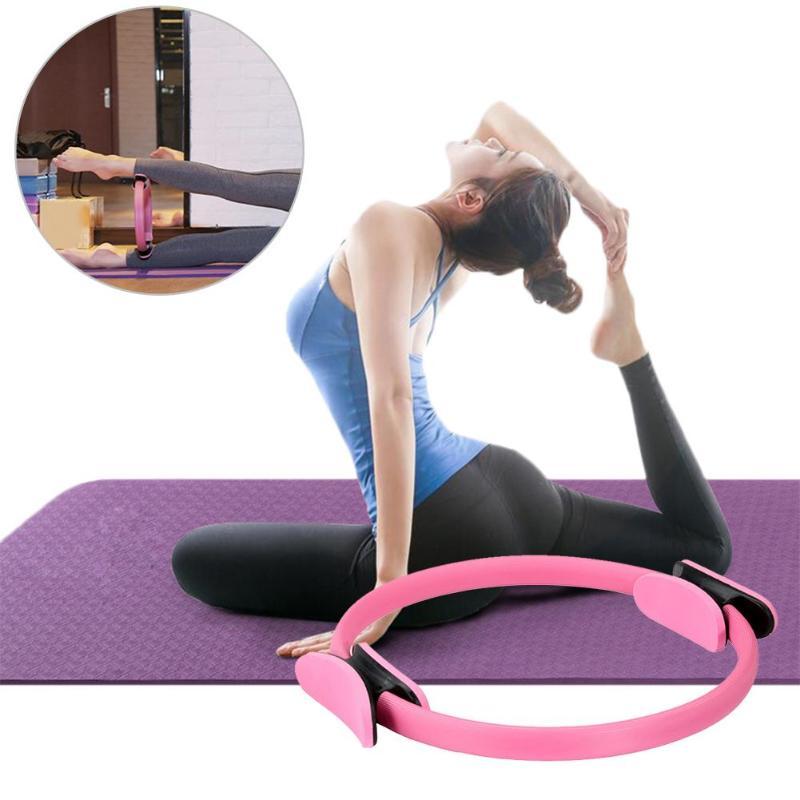 Professional Yoga Circle Pilates Sport Magic Ring Women Fitness Accessories Resistance Gym Workout Muscle Exercise Kit