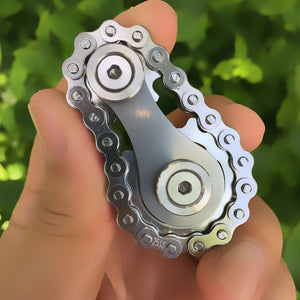 Sprocket Fingertip Spinner EDC Metal Gear Finger Rotator Adult Decompression Spinning Top ADHD Anti-stress Toy Fashion Gift