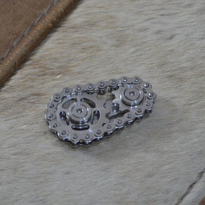 Sprocket Fingertip Spinner EDC Metal Gear Finger Rotator Adult Decompression Spinning Top ADHD Anti-stress Toy Fashion Gift