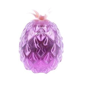 Transparent And Slick Funny Pinch Decompression Venting Novelty Toy Pineapple Decompression Squeeze toy  Cure Toy for Kids L417