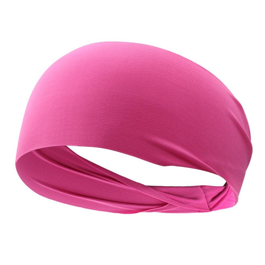 Unisex Quick Drying Fitness Sports Headband Men Women Breathable Yoga Elastic Hair Sweat Band for Outdoor Running Ornament