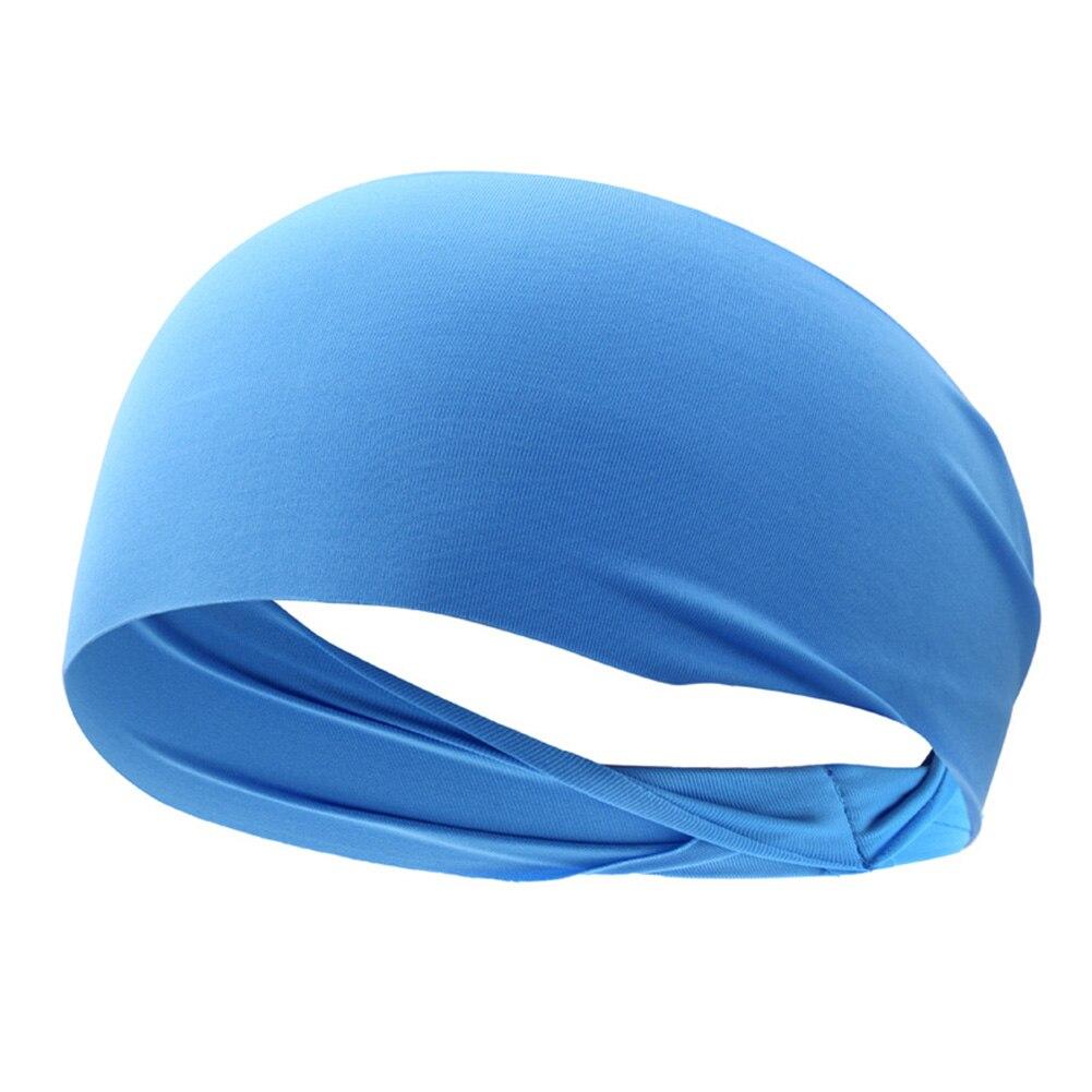 Unisex Quick Drying Fitness Sports Headband Men Women Breathable Yoga Elastic Hair Sweat Band for Outdoor Running Ornament